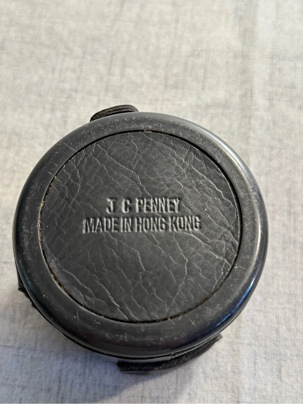 Vintage J.C. Penney Multi-Coated 28mm or 50mm Prime Lens Leatherette Case.